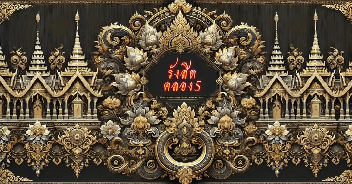 คลองรังสิต 5 หรือ คลอง 5 คลองหลวง ธัญบุรี ปทุมธานี